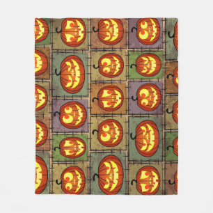 Schäbiges Halloween, vintage Hintergrund. Fleecedecke