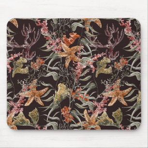 Schäbiges Seeleben-Muster Mousepad