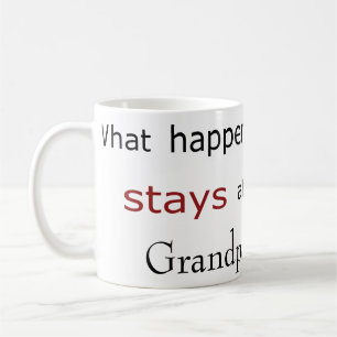 Schablone: An was… geschieht, bleibe an…. Kaffeetasse