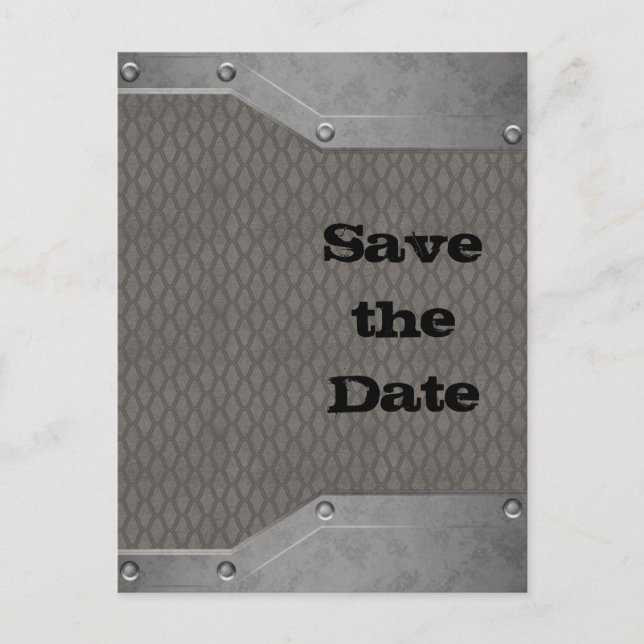 Schablone Ankündigungspostkarte (Vorderseite)