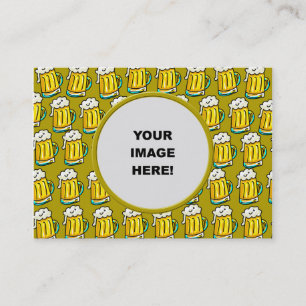 Schablone, Bier-Grenze Visitenkarte