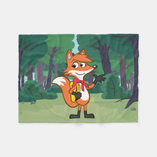 Schablone Fleecedecke