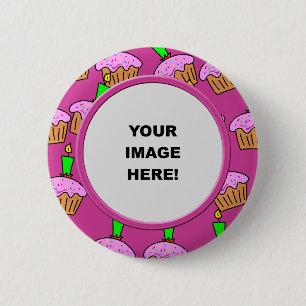 Schablone, Kuchen-Grenze Button