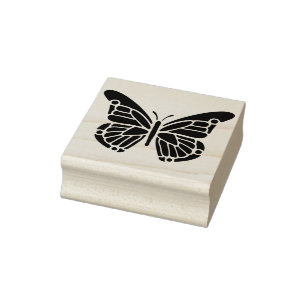 Schablone Silhouette Briefmarke Gummistempel
