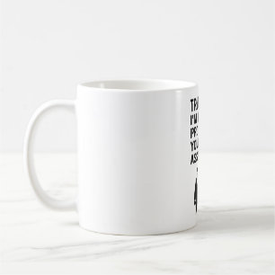 Schablonierte Street-Art-Kaffeetasse für Versicher Kaffeetasse