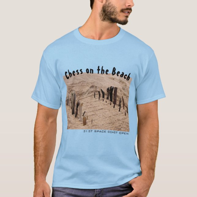 Schach am Strand 31. SCO Light T-Shirt (Vorderseite)