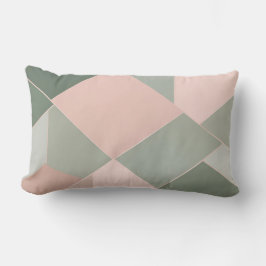 Schach auf Sage Green AI Art Lendenkissen