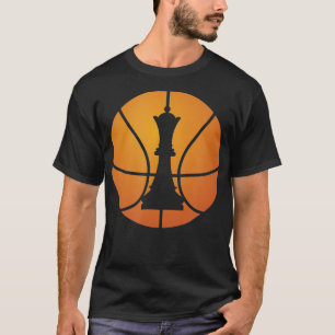 Schach Basketball-Geschenk Funny für Game Board Ki T-Shirt