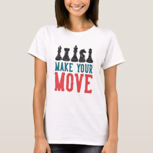 Schach bewegen T-Shirt