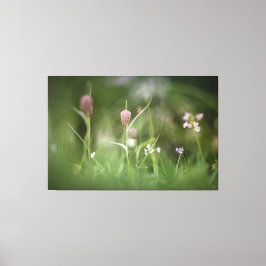 Schach-Blume Natur-Foto Leinwanddruck