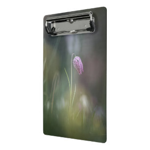 Schach-Blume Natur-Foto Mini Klemmbrett