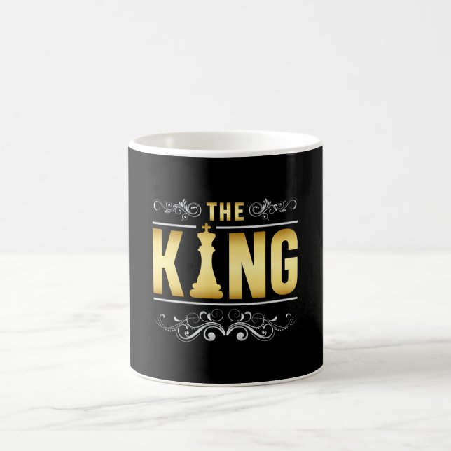 Schach-Board King Checkmate-Game-Geschenk Kaffeetasse (Mittel)