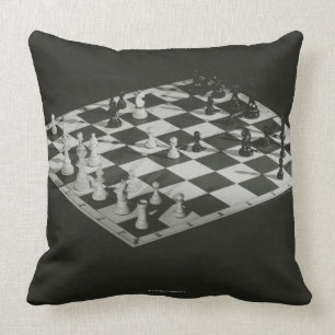 Schach-Brett Kissen