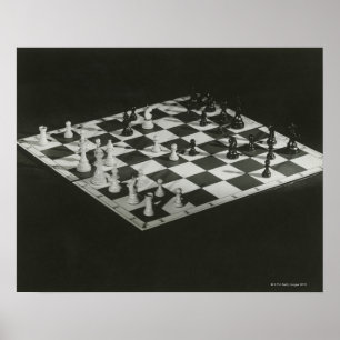 Schach-Brett Poster