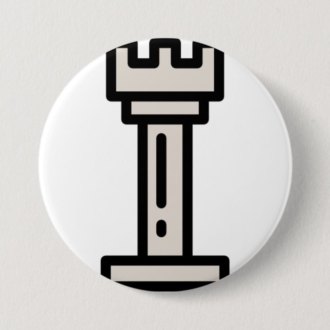 Schach Button (Vorderseite)