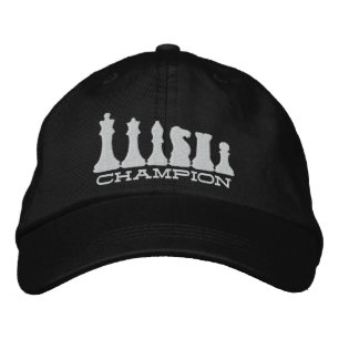 Schach Champion Bestickte Baseballkappe