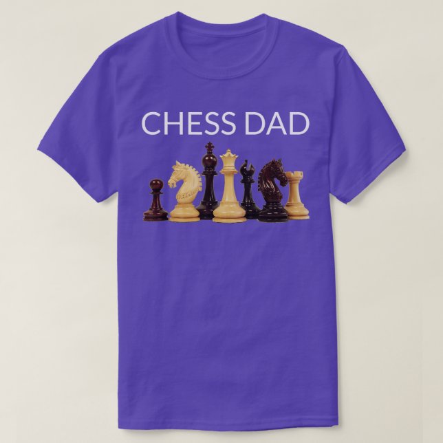 Schach DadSchach Geschenke für Männer Kinder Junge T-Shirt (Design vorne)