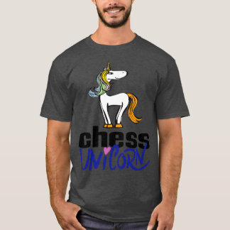 Schach Einhorn 2 T-Shirt