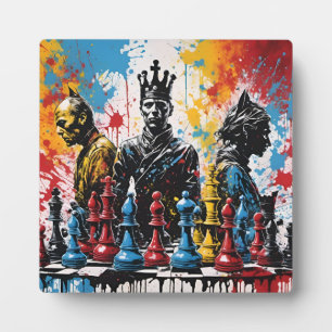 Schach Fotoplatte