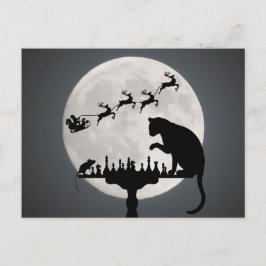 Schach Full Moon Cat n Mouse Weihnachten Vielen Da Postkarte