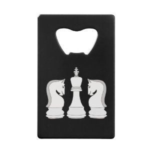 Schach Geldbeutel Flaschenöffner