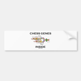 Schach-Gen-Innere (DNS-Reproduktion) Autoaufkleber