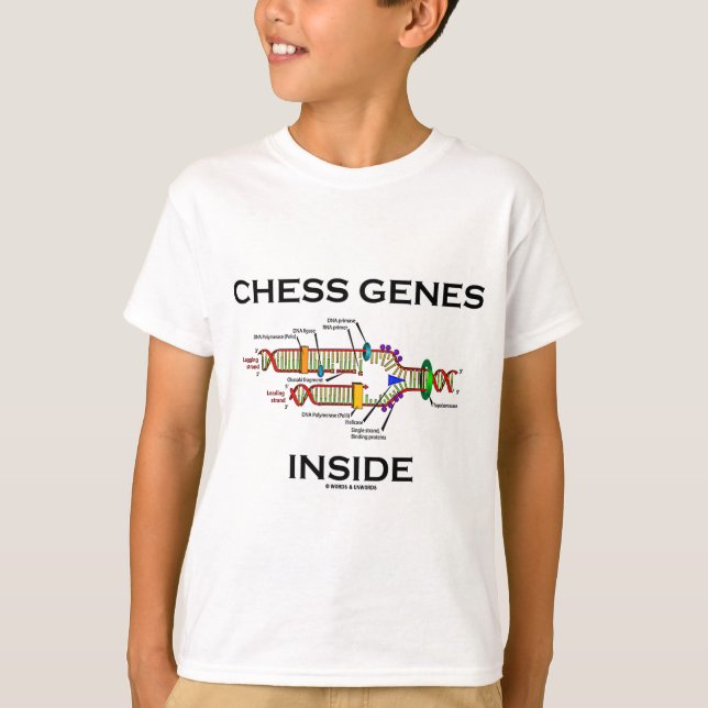 Schach-Gen-Innere (DNS-Reproduktion) T-Shirt (Vorderseite)
