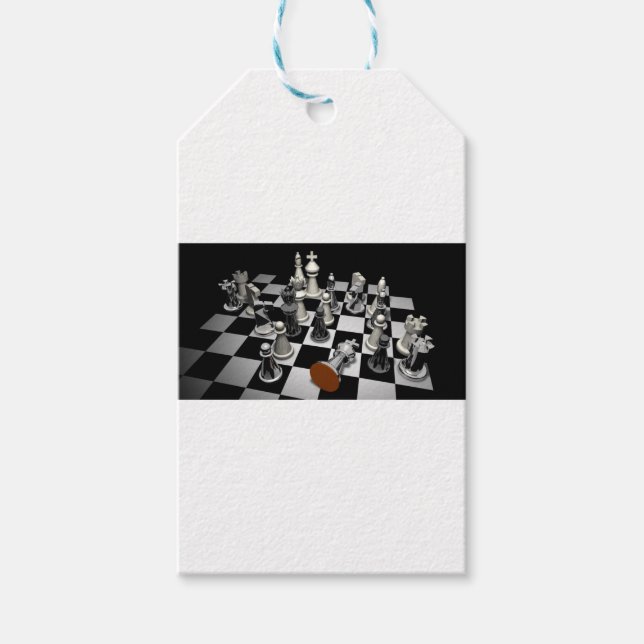 Schach Geschenkanhänger (Vorderseite)