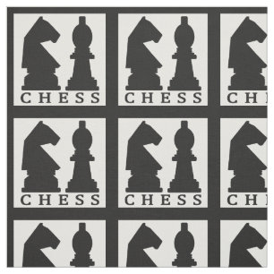 SCHACH-Gewohnheitsgewebe Stoff