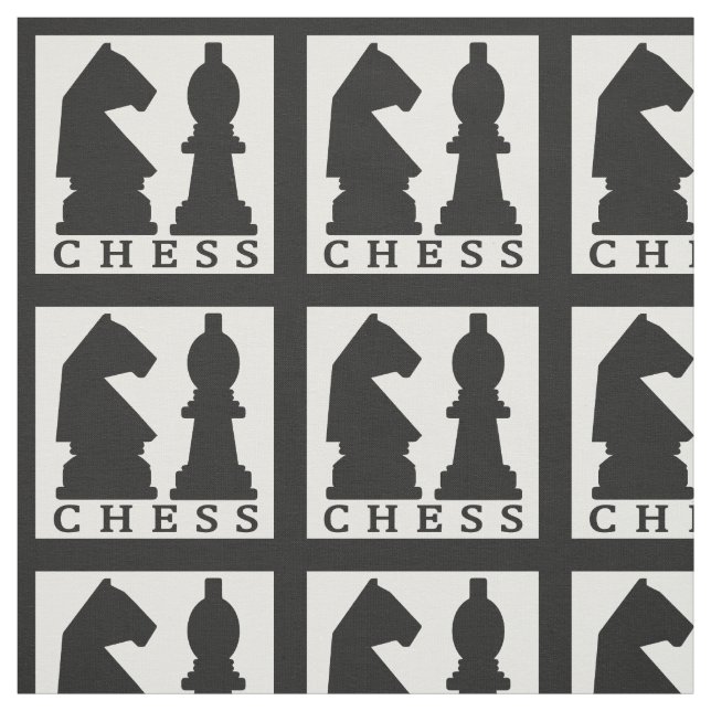 SCHACH-Gewohnheitsgewebe Stoff (Muster)