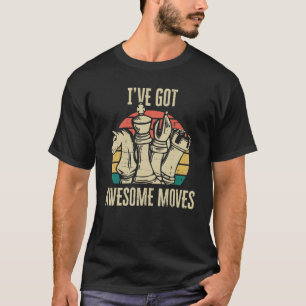 Schach-Grafik Männer Boys Schach Schach-Player 31 T-Shirt