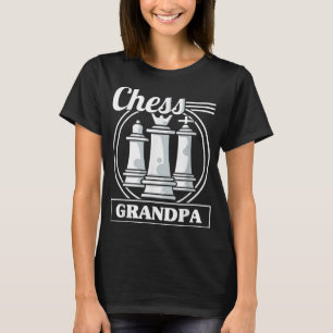 Schach Großvater Großvater Funny Schach Spieler T-Shirt