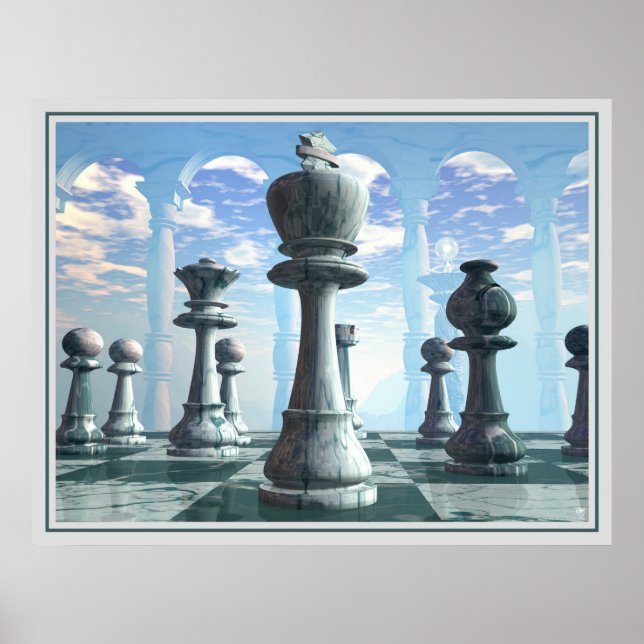 Schach II Poster (Vorne)