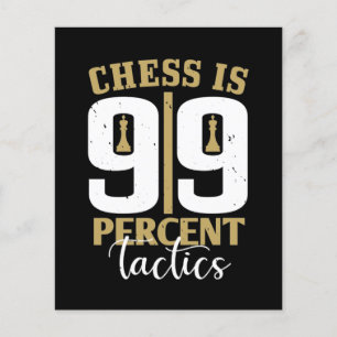 Schach ist 99 Prozent Taktik