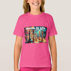 Schach ist Leben - spielen wir T-Shirt