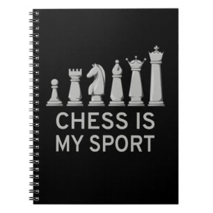 Schach ist mein Sport Notizblock