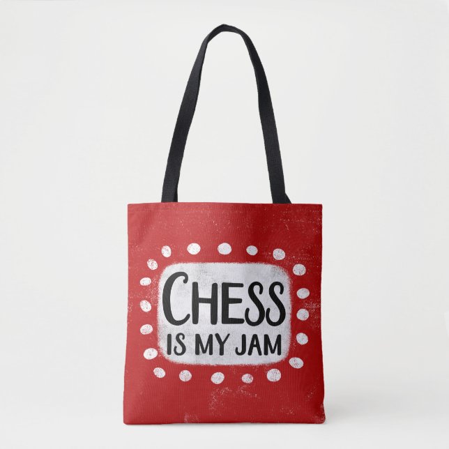 Schach ist meine Jam Tote Tasche (Vorderseite)
