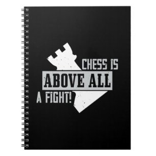 Schach ist vor allem ein Kampf! Notizblock