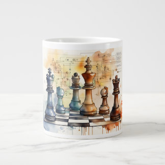 Schach Jumbo-Tasse