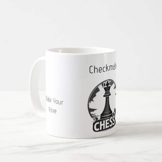 Schach Kaffeetasse (Vorderseite Links)