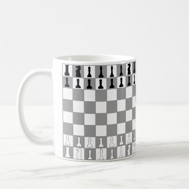Schach Kaffeetasse (Links)