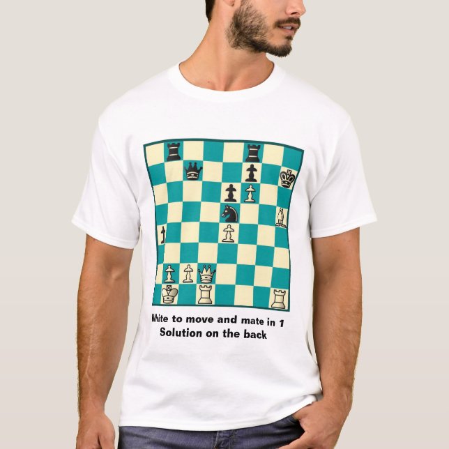 Schach-Kamerad in 1 grundlegendem T - Shirt des (Vorderseite)