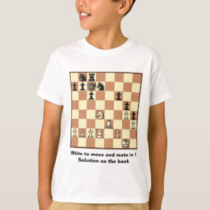 Schach-Kamerad in 1 Puzzlespiel #3 scherzt T - T-Shirt