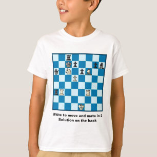 Schach-Kamerad in 2 Puzzlespiel #1 T-Shirt