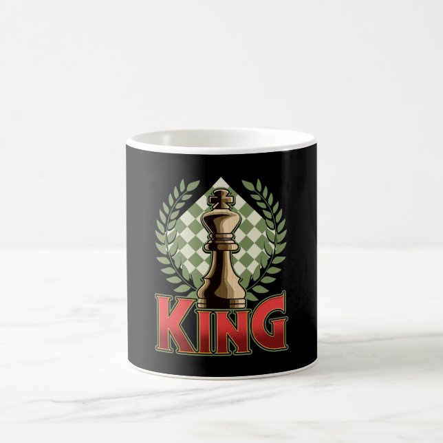 Schach King Kaffeetasse (Mittel)