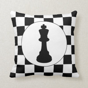 Schach King Piece - Kissen - Geschenk für Schach