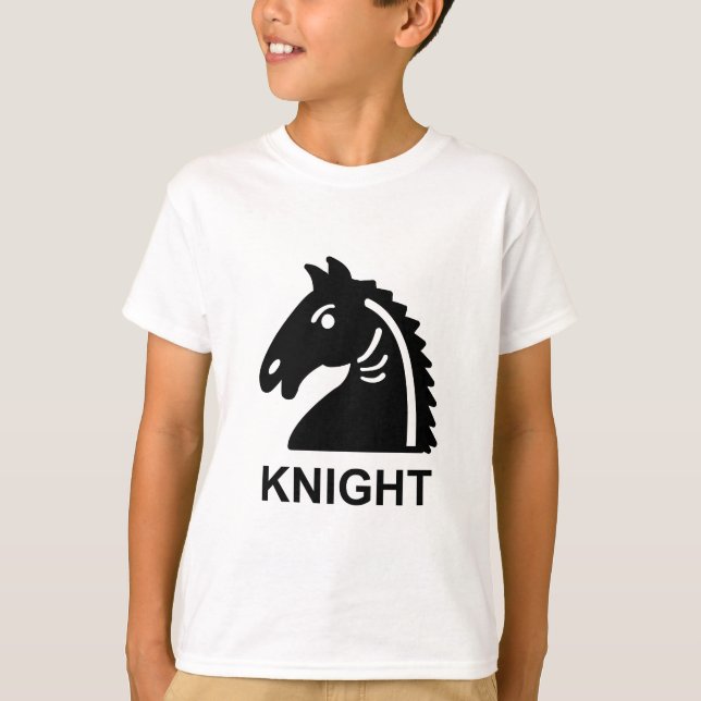 Schach Knight T-Shirt (Vorderseite)