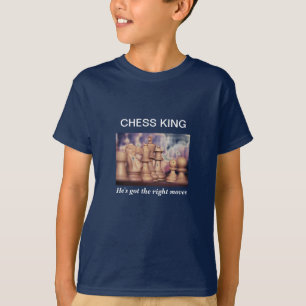 SCHACH-KÖNIG T-SHIRT