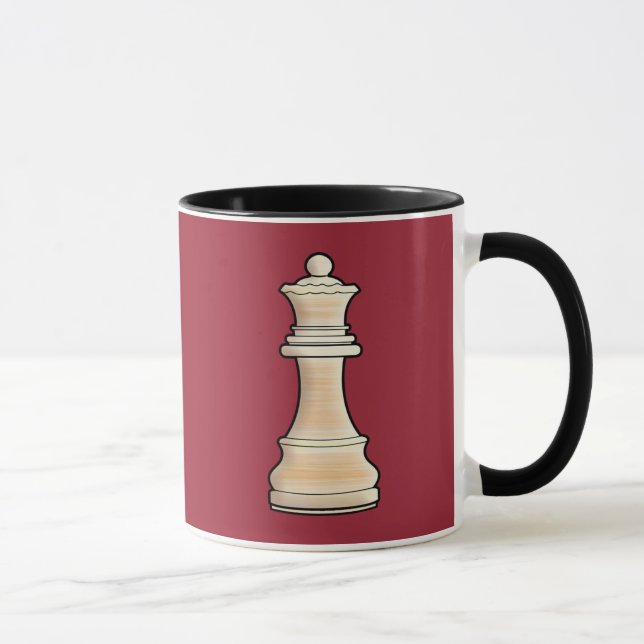 Schach-Königin Tasse (Rechts)
