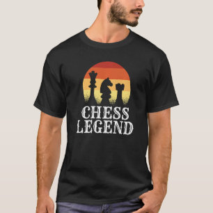 Schach-Legende Schachpartie Schach T-Shirt
